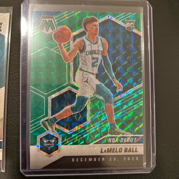 LAMELO BALL ROOKIE CARDS LOT OF 2 PRIZM NO. 262 NBA CARDS - Picture 3 of 5